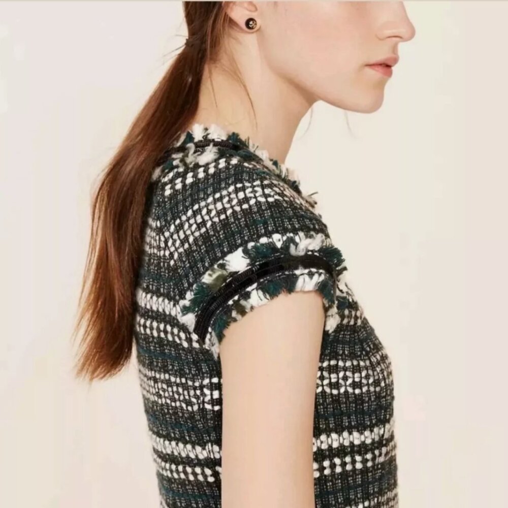 Tory Burch Black and White Mini Dress - Picture 2 of 10